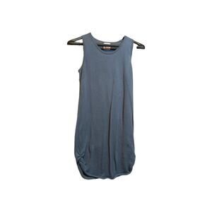 Planet by Lauren G Dress Womens One Size Sleeveless Ruched Tank Style Stretch